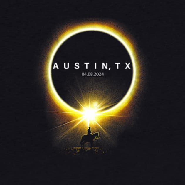 Totality Solar Eclipse 2024 04.08.24 Seen From Austin Texas by Diana-Arts-C